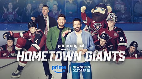 Michael Bublé i Drew Scott w serialu dokumentalnym Hometown Giants Prime Video