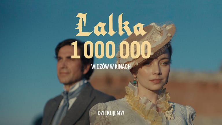 Grafika promująca kinową Lalkę z materiałów prasowych TVN Warner Bros. Discovery