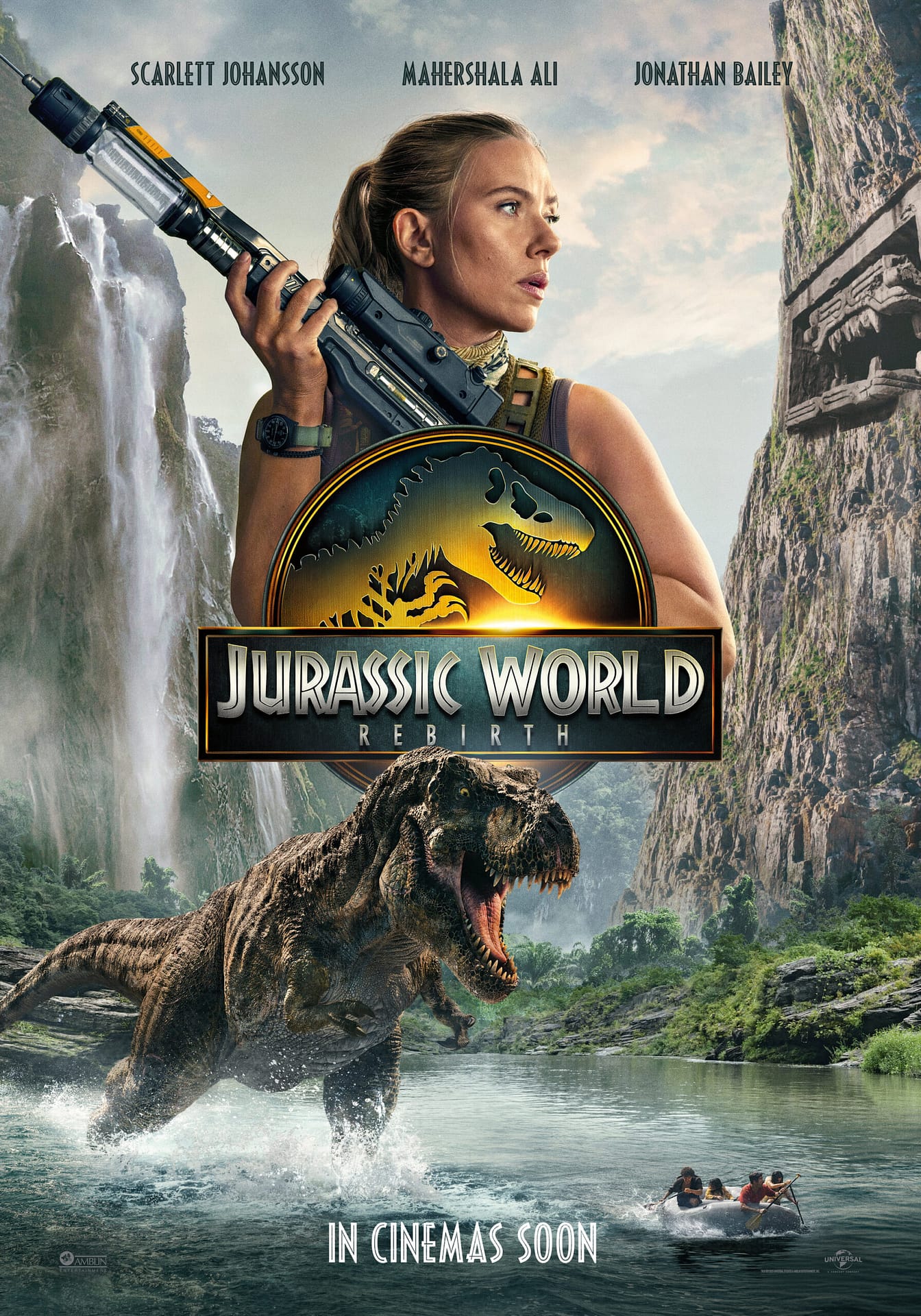 Plakat filmu Jurassic World: Odrodzenie