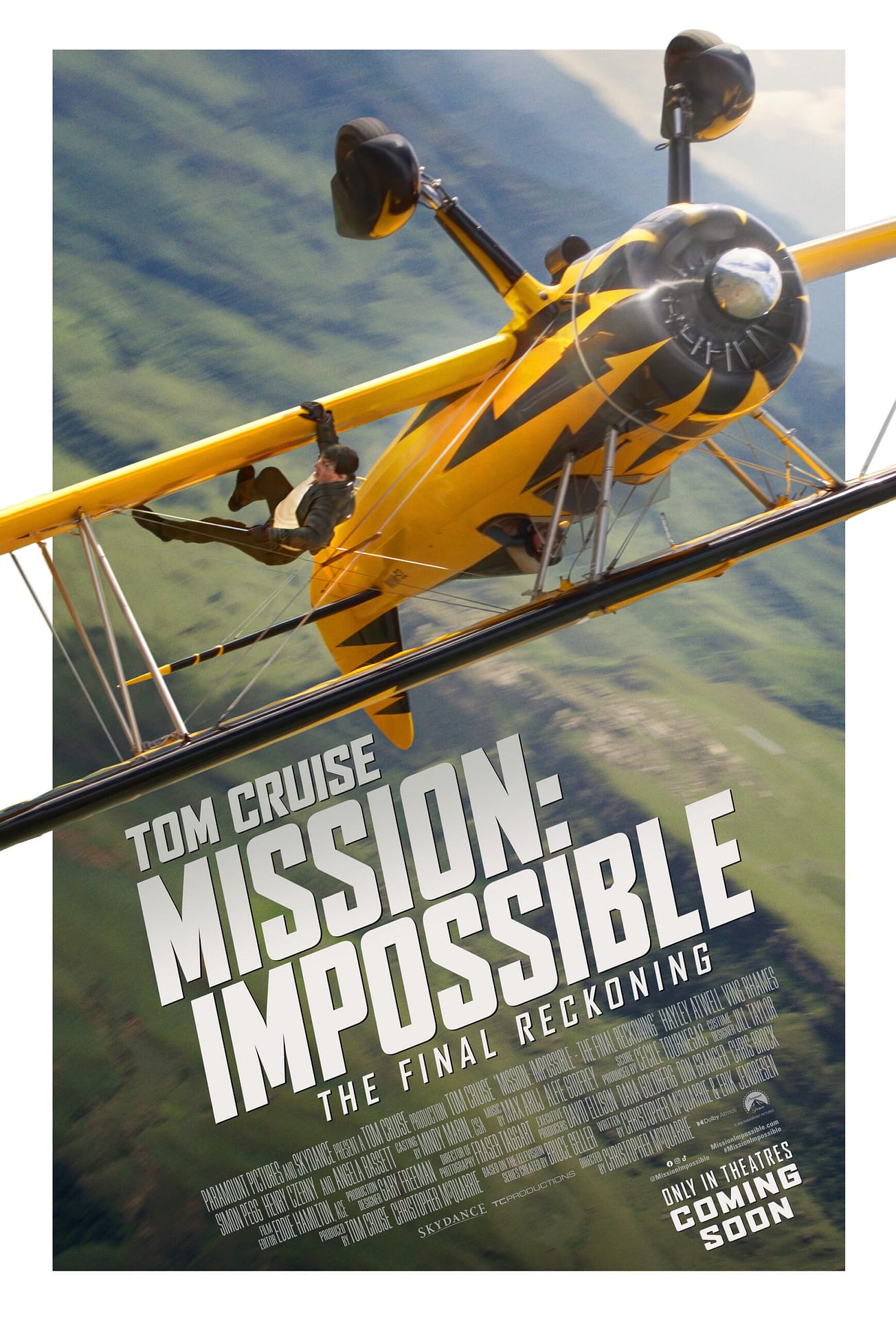 Plakat filmu Mission: Impossible – The Final Reckoning