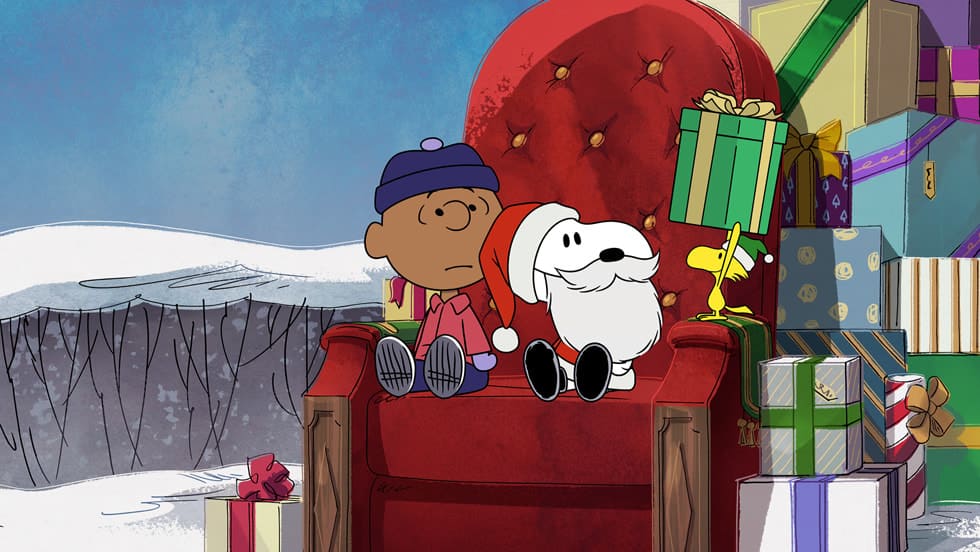 Snoopy i Charlie Brown w świątecznej zapowiedzi Apple TV