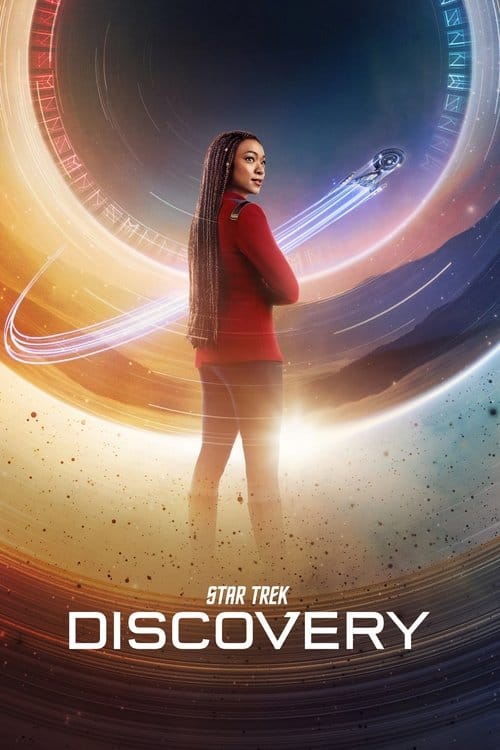 Plakat serialu: Uniwersum Star Trek