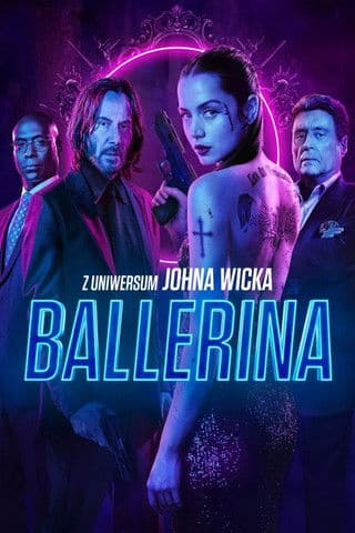 Plakat filmu: Ballerina (z uniwersum Johna Wicka)