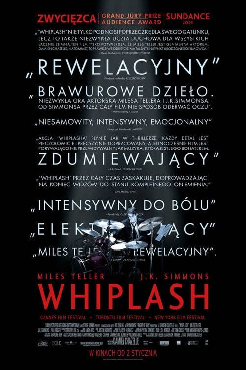Plakat filmu: Whiplash