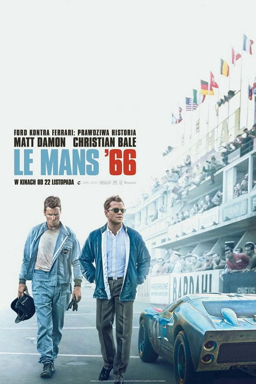 Plakat filmu: Le Mans ’66 Ford v Ferrari