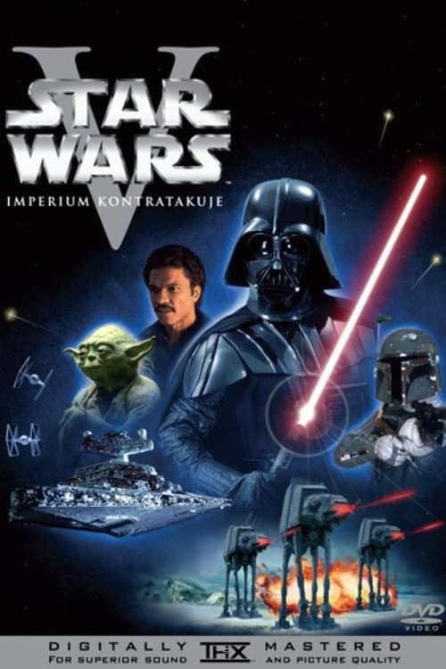 Plakat filmu: Gwiezdne wojny: Imperium kontratakuje