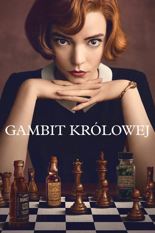 Plakat serialu: The Queen’s Gambit (Gambit królowej)
