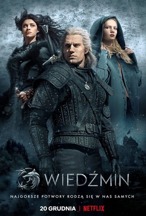 Plakat serialu: The Witcher (Wiedźmin)