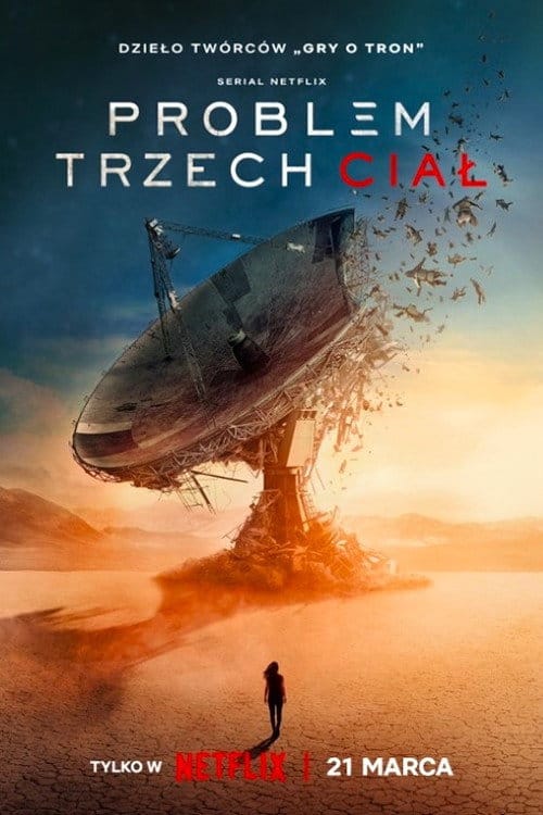 Plakat serialu: 3 Body Problem (Problem trzech ciał)