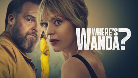 Grafika promująca drugi sezon serialu Where’s Wanda? w Apple TV