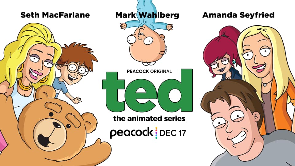 Bohaterowie animowanego serialu Ted